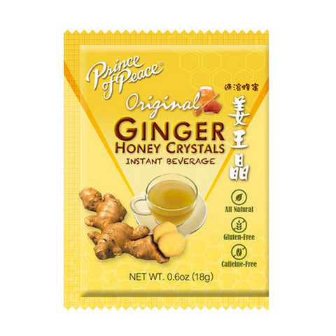Prince Of Peace, Ginger Honey Crystals, 10 Bags
