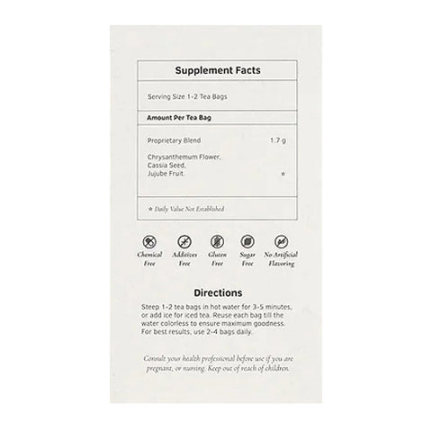 Health King, Chrysanthemum Vascuflow Herb Tea, 20bg