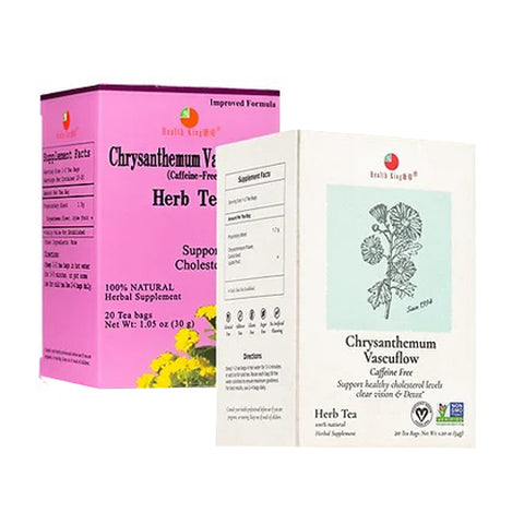 Health King, Chrysanthemum Vascuflow Herb Tea, 20bg