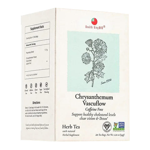 Health King, Chrysanthemum Vascuflow Herb Tea, 20bg