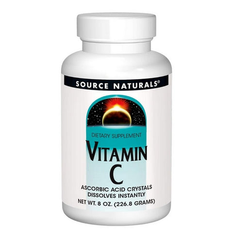 Source Naturals, Ascorbic Acid Crystals, 8 Oz