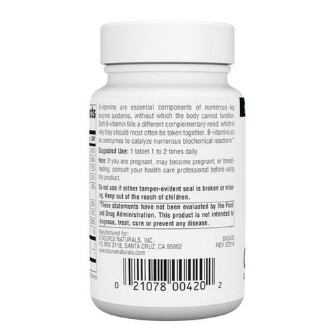 Source Naturals, B-50 Complex, 50 mg, 50 Tabs