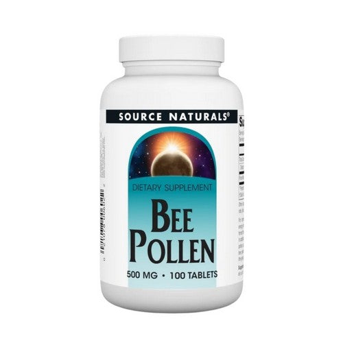Source Naturals, Bee Pollen, 500 MG, 100 Tabs