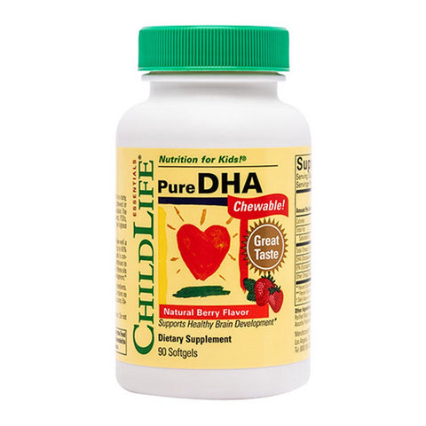 Child Life Essentials, Pure Dha, 250 mg, 90 Softgels