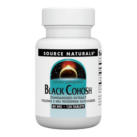 Source Naturals, Black Cohosh, Extract 120 Tabs