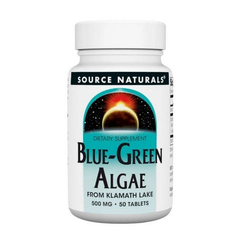 Source Naturals, Blue-Green Algae, 500 MG, 50 Tabs Source Naturals