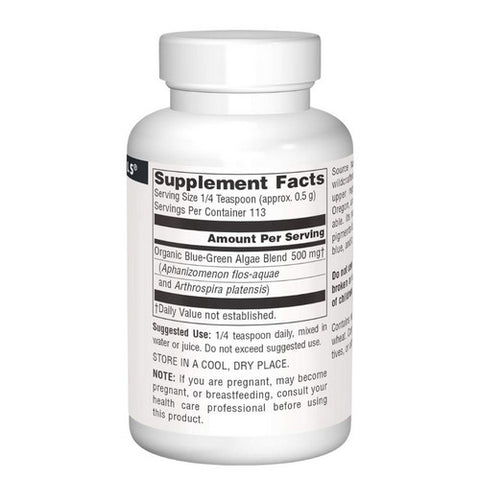 Source Naturals, Blue-Green Algae, Powder 2 Oz