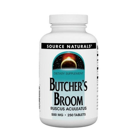 Source Naturals, Butcher's Broom, 500 MG, 250 Tabs Source Naturals