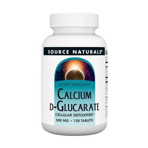 Source Naturals, Calcium D-Glucarate, 500 mg, 120 Tabs Source Naturals