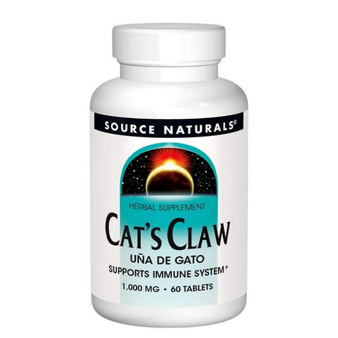 Source Naturals, Cat's Claw, 1000 MG, 60 Tabs