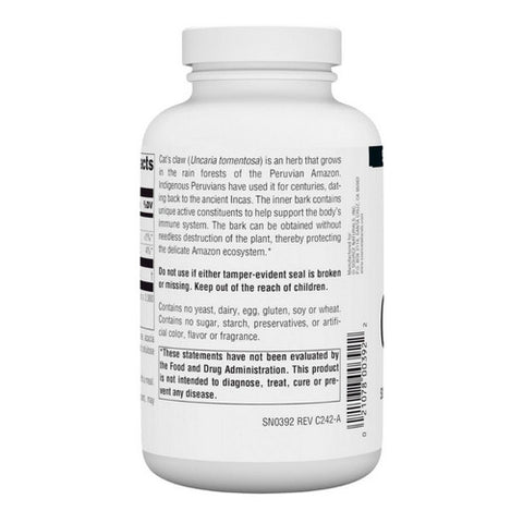Source Naturals, Cat's Claw, 1000 MG, 120 Tabs