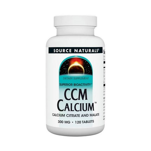 Source Naturals, CCM Calcium, 120 Tabs