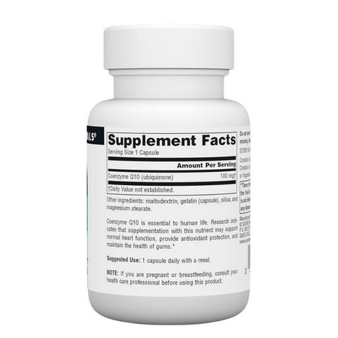 Source Naturals, Coenzyme Q10, 100 mg, 30 Caps