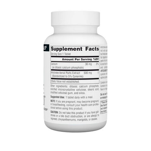 Source Naturals, Artichoke Extract, 500 mg, 90 Tabs