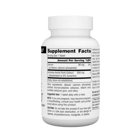 Source Naturals, Artichoke Extract, 500 mg, 90 Tabs Source Naturals