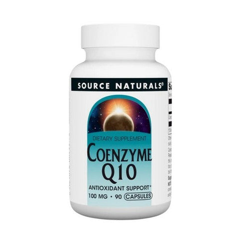Source Naturals, Coenzyme Q10, 100 mg, 90 Caps Source Naturals