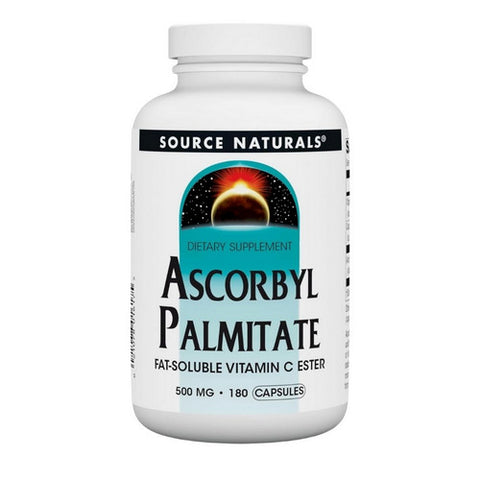 Source Naturals, Ascorbyl Palmitate, 500 mg, 180 Caps