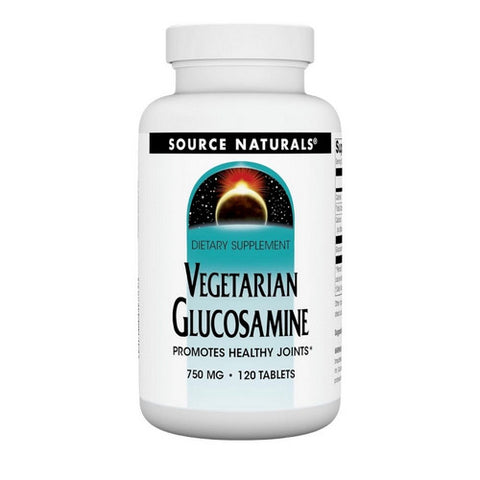 Source Naturals, Vegetarian Glucosamine, 750 mg, 120 Tabs