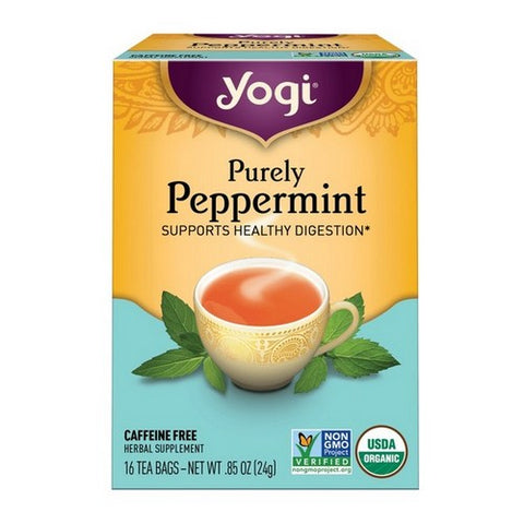 Yogi, Purely Peppermint, 16 bags Yogi