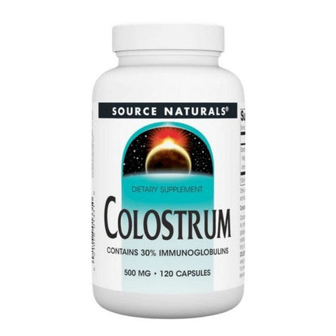 Source Naturals, Colostrum, 500 MG, 120 Caps Source Naturals