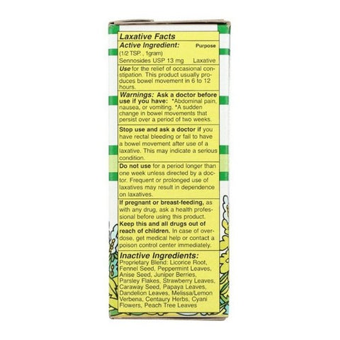 Modern Sports Nutrition, Herbal Laxative Fake Form, Flake Box, 1.5 Oz