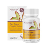 Kolorex, Kolorex Gut Care & Candida Balance, 30 Soft Gels
