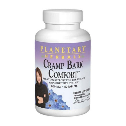 Planetary Herbals, Cramp Bark Comfort, 60 Tabs