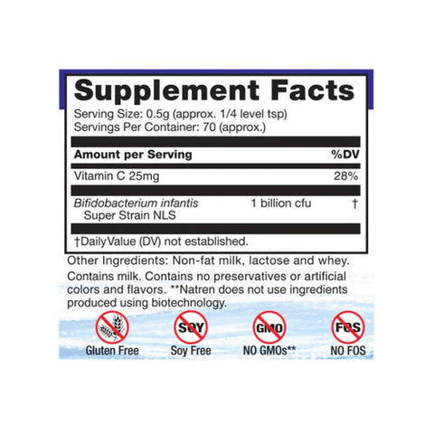 Natren, Life Start B Infantis, 2.5 Oz Natren