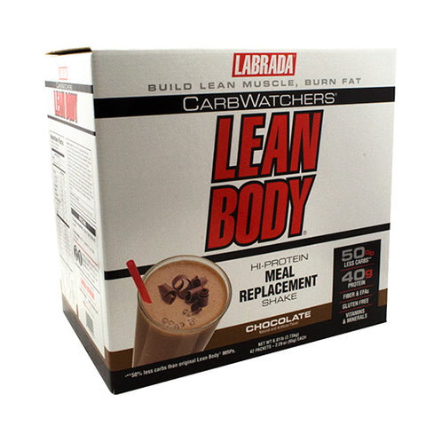 LABRADA NUTRITION, Lab Lean Body Lo Carb Ch, 42 CT