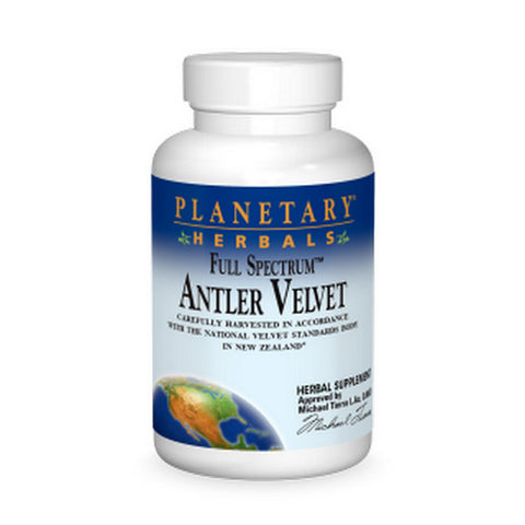 Planetary Herbals, Full Spectrum Antler Velvet, 60 Tabs