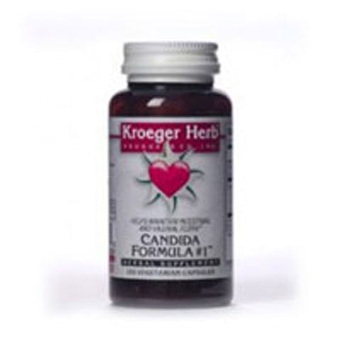 Kroeger Herb, Candida Formula 1, 100 Cap