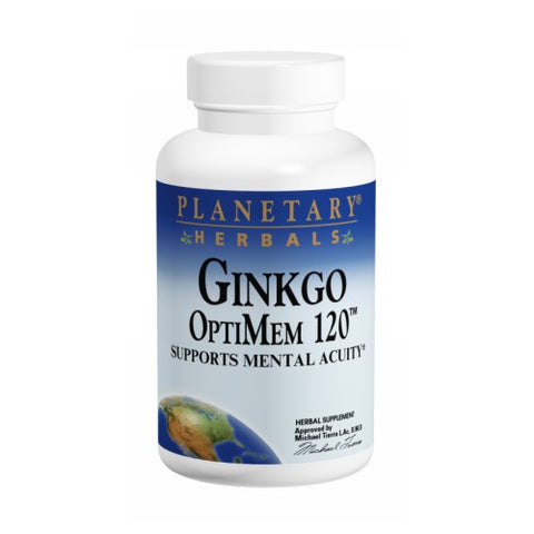 Planetary Herbals, Ginkgo Optimem, 60 Mg, 60 Tabs