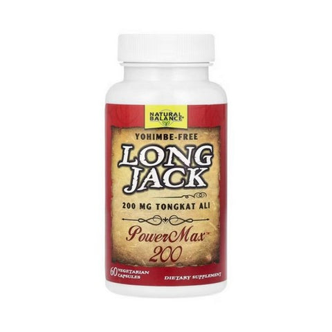 Natural Balance (Formerly known as Trimedica), Long Jack, Powermax, 60 Caps