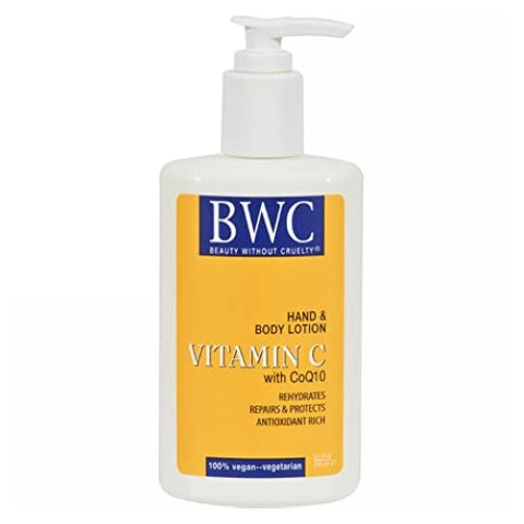 Beauty Without Cruelty, Vitamin C With Coq10 Hand & Body Lotion, 8.5 oz
