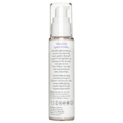 Derma e, Peptides and Collagen Serum, 2 oz