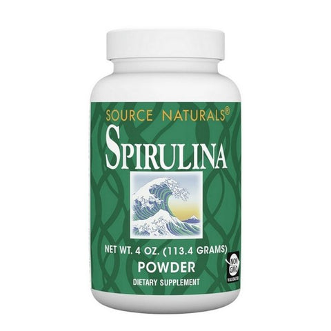 Source Naturals, Spirulina Powder, Powder 4 Oz
