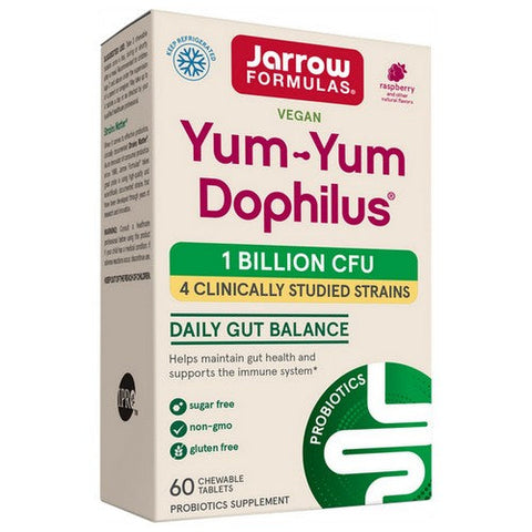 Jarrow Formulas, Yum-Yum, 1 Billion, 60 Chewable Tablets Jarrow Formulas