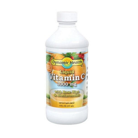 Dynamic Health Laboratories, Vitamin C Natural Citrus Liquid, 1000 Mg, 8 Oz Dynamic Health Laboratories