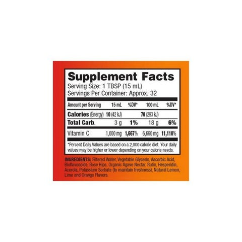 Dynamic Health Laboratories, Liquid Vitamin C, EA 1/16 OZ