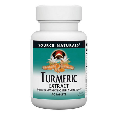Source Naturals, Turmeric Extract, 50 Tabs