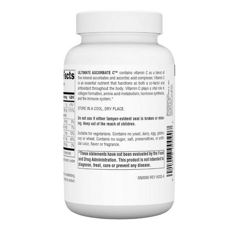 Source Naturals, Ultimate Ascorbate C, Powder 4 Oz