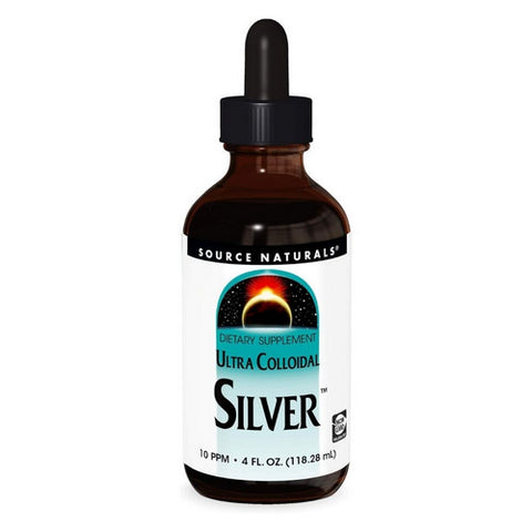 Source Naturals, Ultra Colloidal Silver Liquid, 10 ppm, 4 Fl Oz