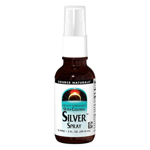 Source Naturals, Ultra Colloidal Silver Throat Spray, 10 ppm, 2 Fl Oz