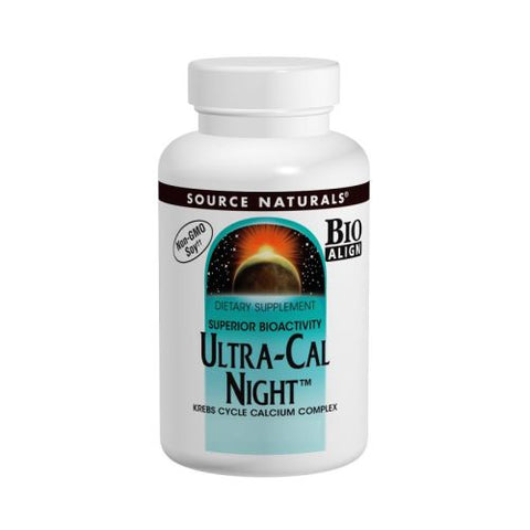 Source Naturals, Ultra-Cal Night Calcium Complex, 240 Tabs