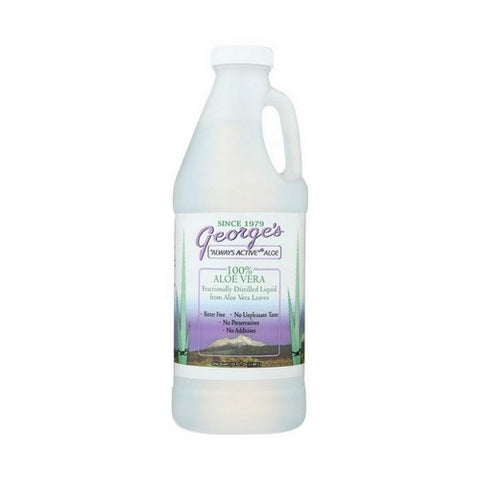George's Aloe Vera, Aloe Liquid, 32 Oz