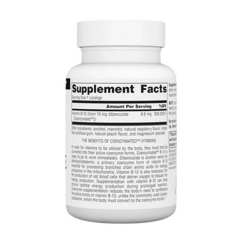 Source Naturals, Dibencozide Sublingual, 10000 mcg, 120 Tabs Source Naturals