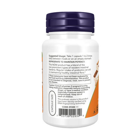 Now Foods, 8 Billion Acidophilus & Bifidus, 60 Caps