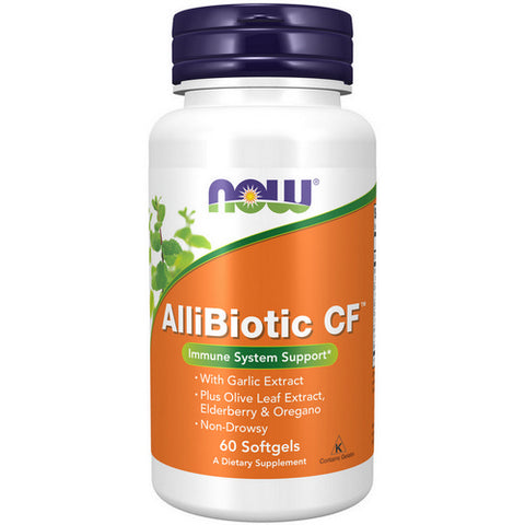 Now Foods, Allibiotic CF, 60 Softgels