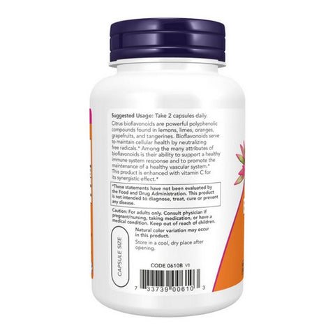 Now Foods, Citrus Bioflavonoid, 700 mg, 100 Caps