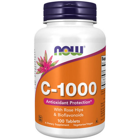 Now Foods, Vitamin C-1000, 100 Tabs Now Foods